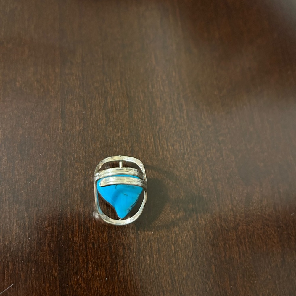 Double Sided Sterling Silver Ring - image 4